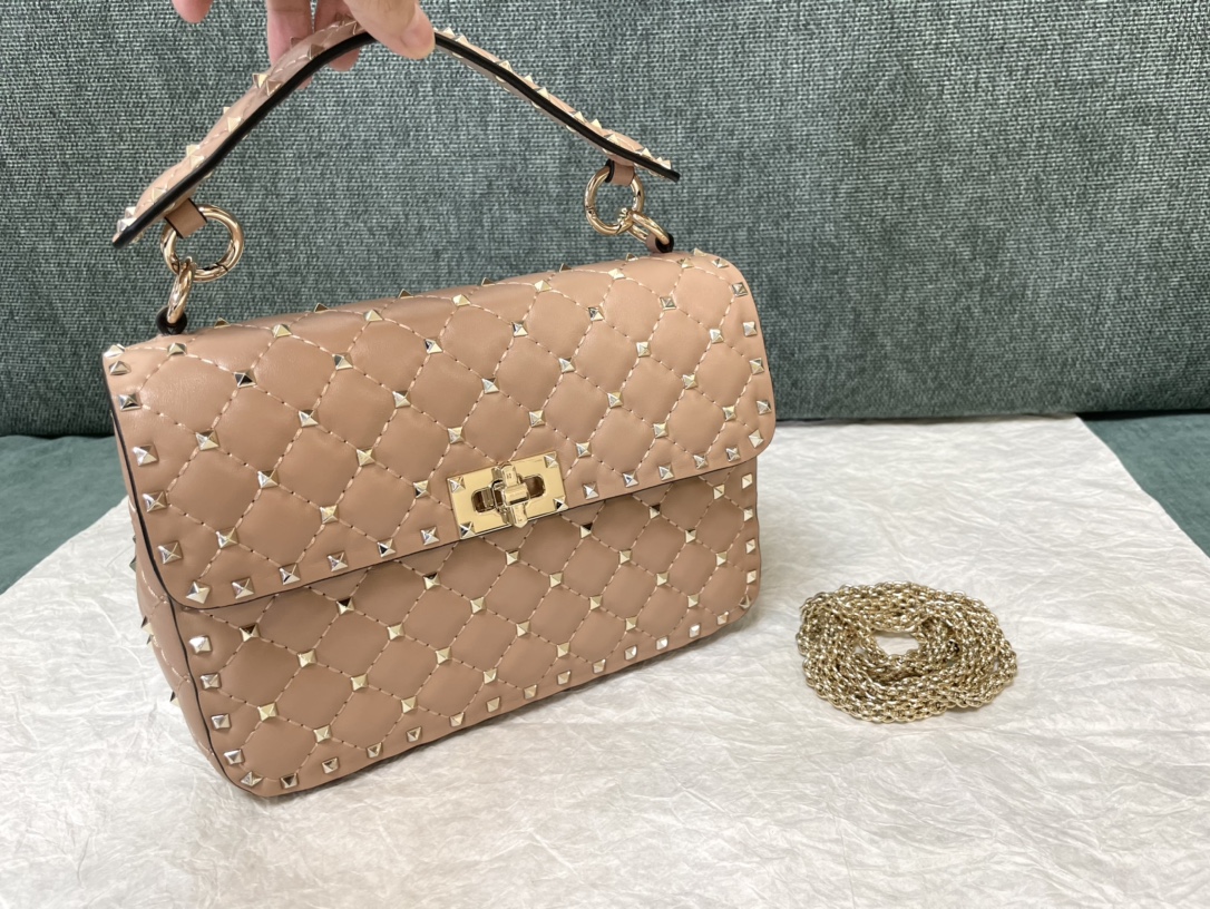 발렌티노 0123 램스킨 20x6x12cm 핸드백 레플리카 Valentino Bag