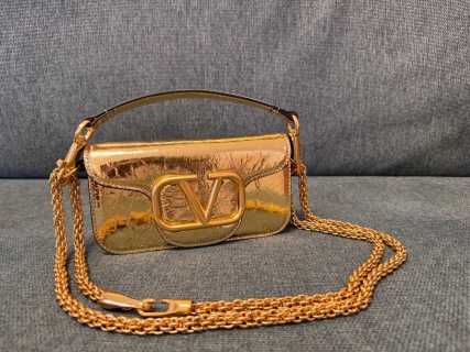 발렌티노 가라바니 미니 로코 V로고 카프스킨 핸드백 레플리카 Valentino Bag