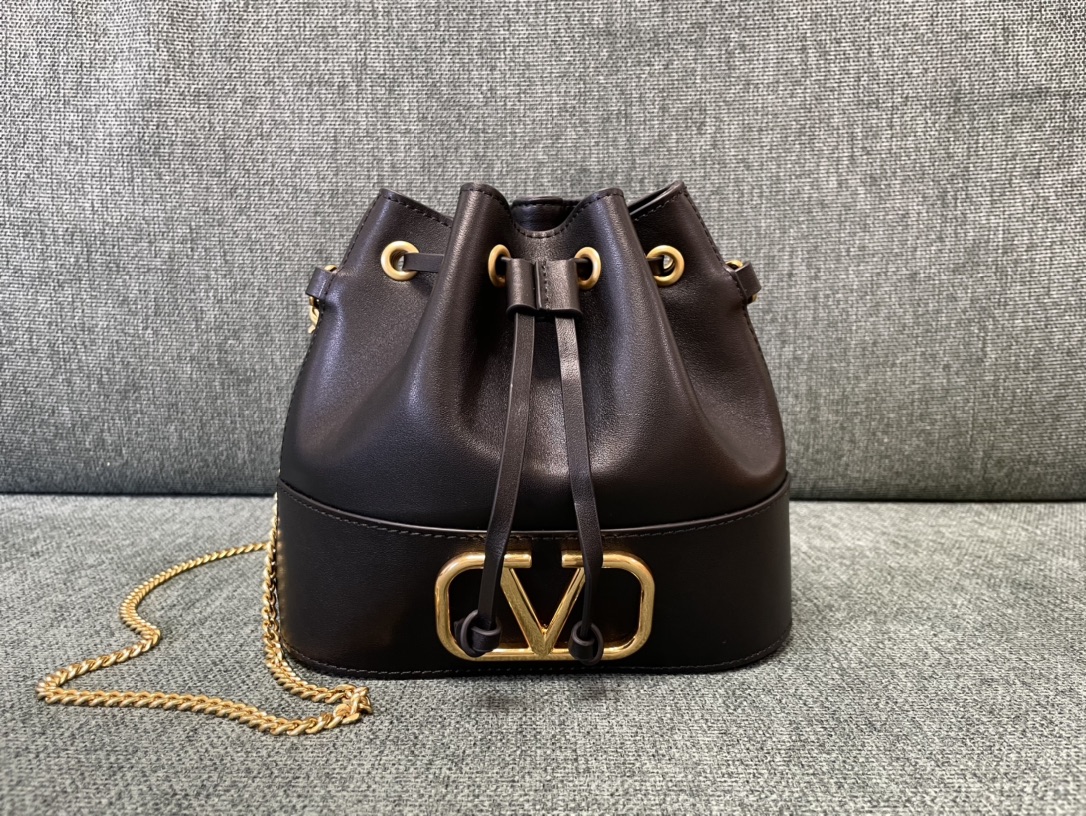발렌티노 V로고 1188 램스킨 버킷백 레플리카 Valentino Bag
