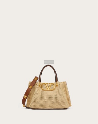 발렌티노 라피아 레더 토트백 레플리카 Valentino Bag