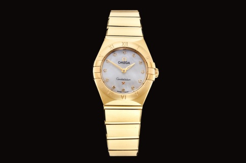 오메가 컨스텔레이션 25mm 여성 쿼츠 GF공장 시계 레플리카 44533 Omega
