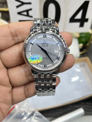 오메가 드빌 프레스티지 39.5mm 남성 자동 기계식 MKS공장 시계 레플리카 44617 Omega