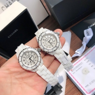 샤넬 J12 세라믹 자개 다이얼 다이아 33mm 여성 시계 레플리카 44713 Chanel