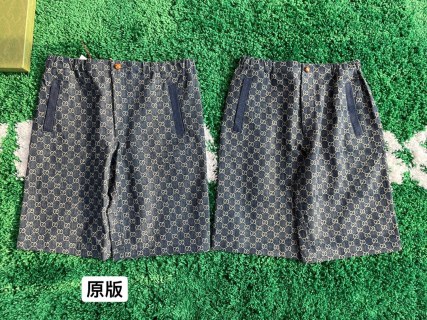 구찌 로고 데님 오버핏 반바지 4486 Gucci Shorts