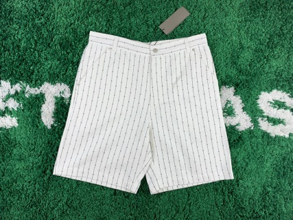 디올 자수 스트라이프 데님 반바지 4499 Dior Shorts