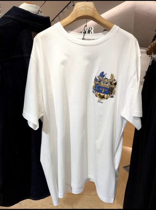 디올 여성 2026SS 자수 크루넥 반팔 티셔츠 레플리카 45153 Dior Women T Shirt