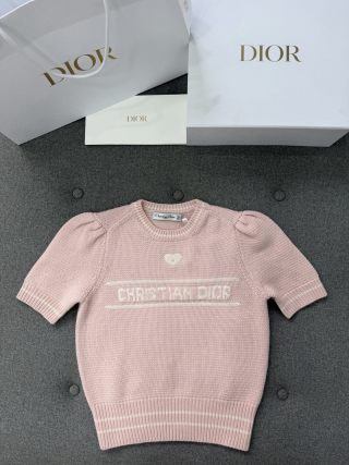 구찌 여성 자수 캐시미어 반팔 니트 레플리카 45271 Gucci Women T Shirt
