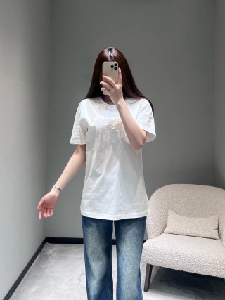 프라다 여성 2026SS 코튼 반팔 티셔츠 레플리카 45728 Prada Women T Shirt