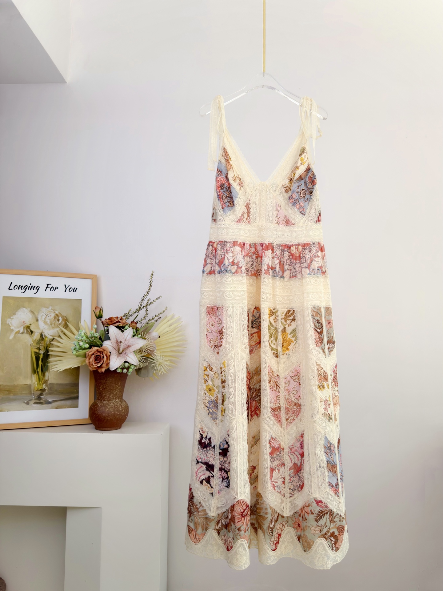 짐머만 여성 레이스 브이넥 원피스 레플리카 45978 Zimmermann Women Dress