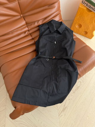 프라다 여성 로고 벨트 셔츠 원피스 레플리카 46038 Prada Women Dress