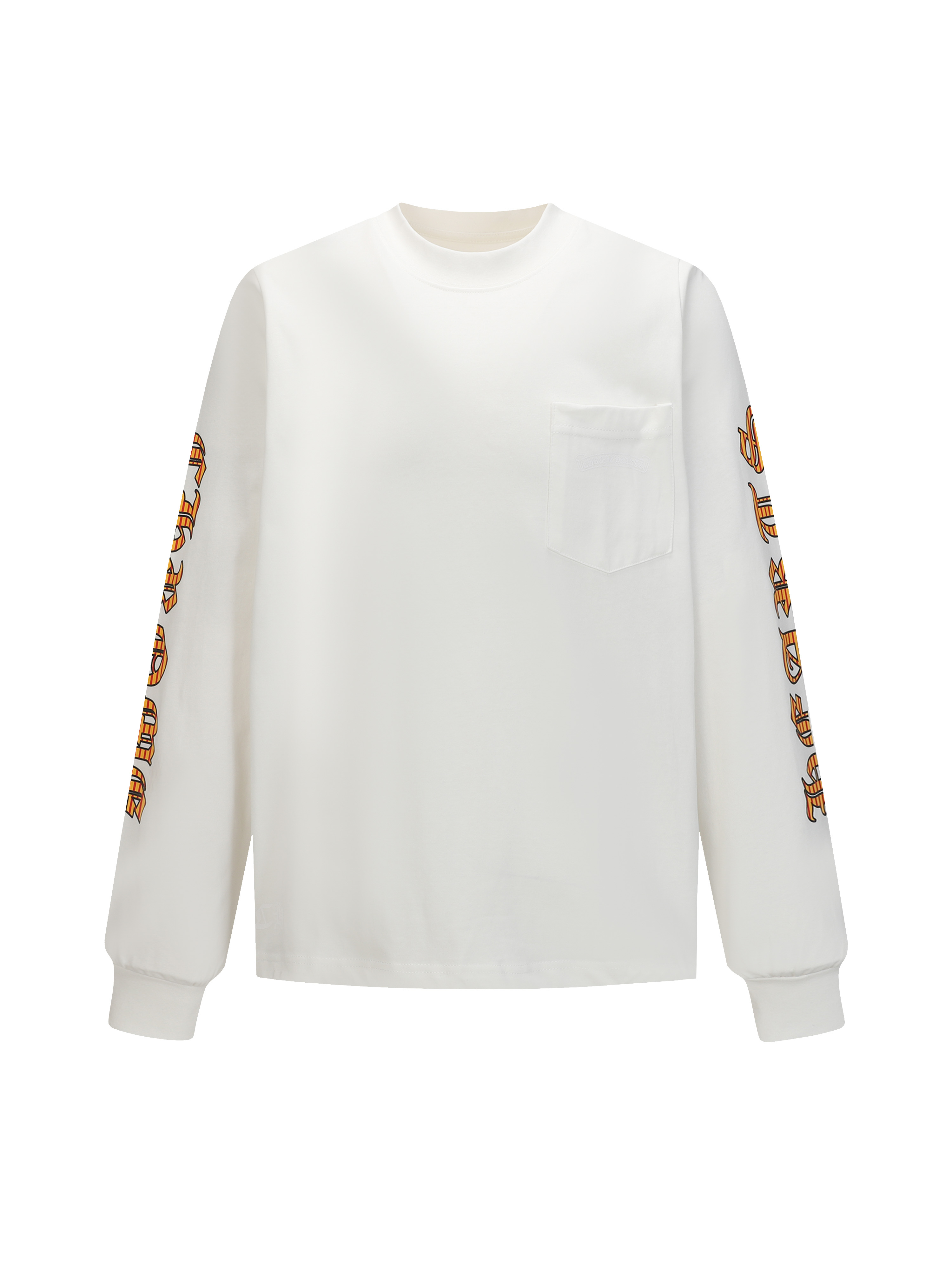 크롬하츠 프린트 라운드넥 블랙 긴팔 셔츠 여성의류 레플리카 46226 Chrome Hearts Women Long Sleeve