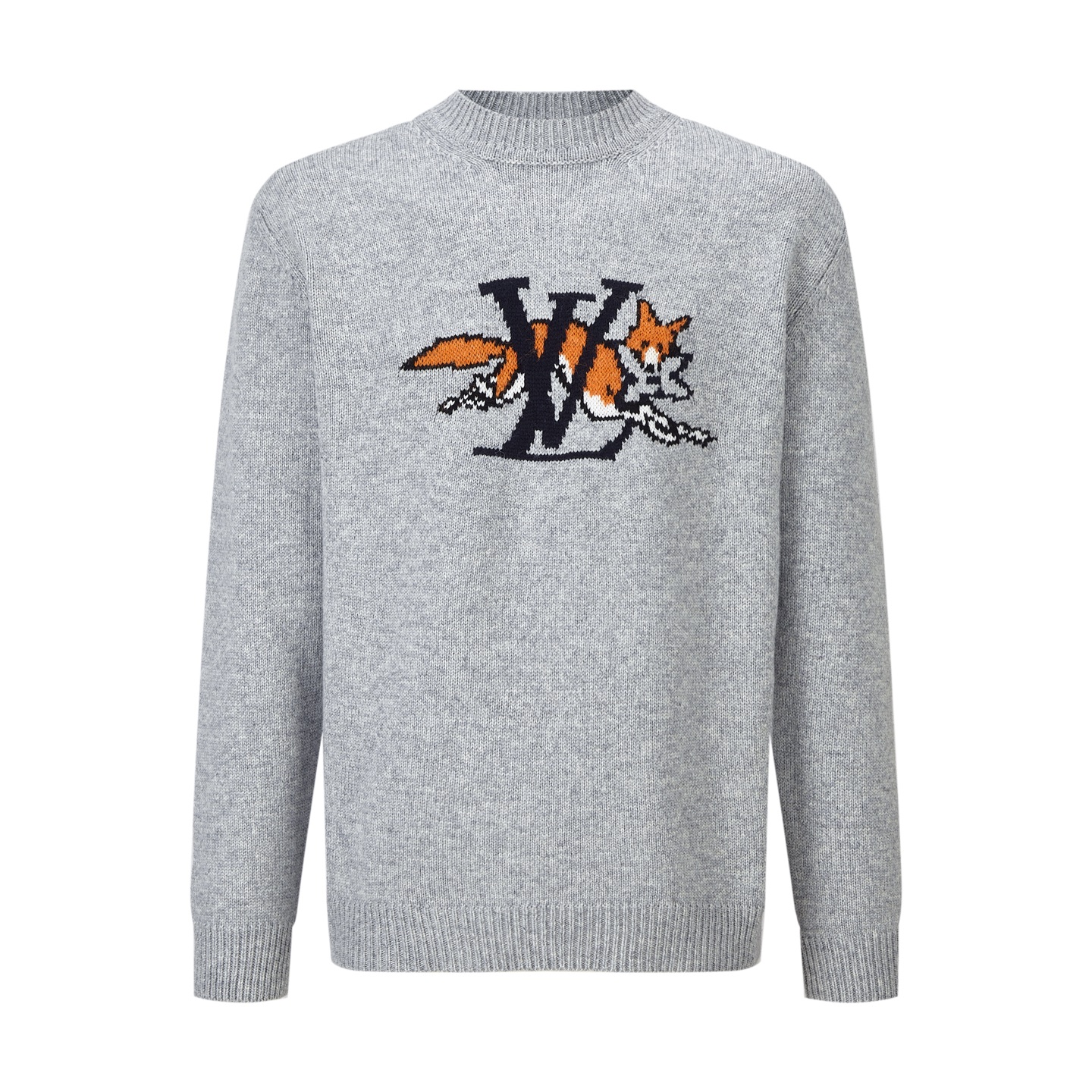 루이비통 로고 라운드넥 그레이 긴팔 니트 여성의류 레플리카 46276 Louis Vuitton Women Long Sleeve