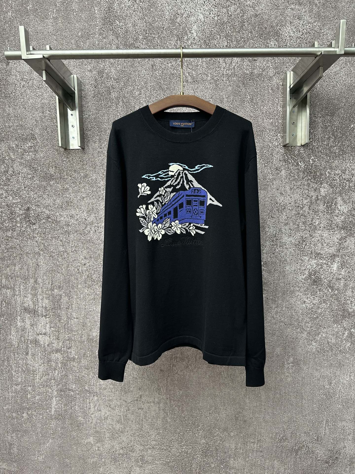 루이비통 프린트 라운드넥 오버핏 긴팔 맨투맨 여성의류 레플리카 46282 Louis Vuitton Women Long Sleeve