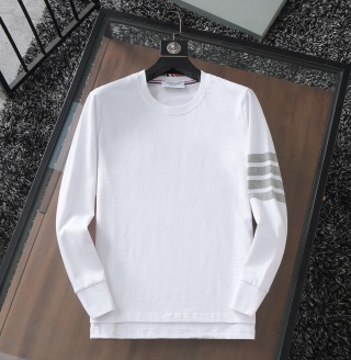 톰브라운 네이비 블루 화이트 그레이 남성 의류 레플리카 46315 Thom Browne Long Sleeve