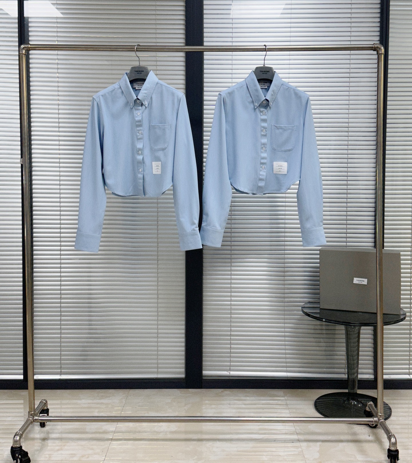 톰브라운 명품 블루 긴팔 셔츠 여성의류 레플리카 46331 Thom Browne Women Shirt