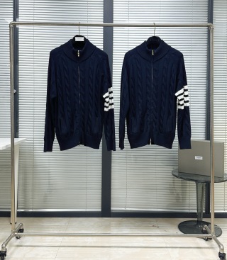 톰브라운 그레이 남녀공용 니트 레플리카 46565 Thom Browne