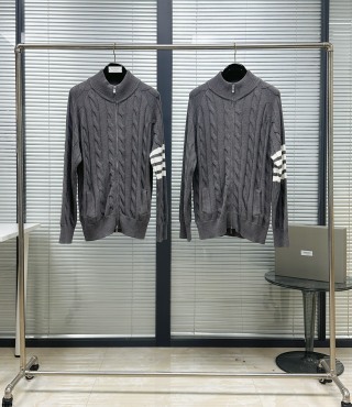 톰브라운 그레이 남녀공용 니트 레플리카 46566 Thom Browne