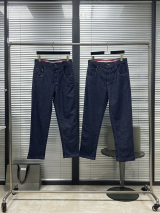 톰브라운 데님 블루 화이트 남성 의류 레플리카 46622 Thom Browne