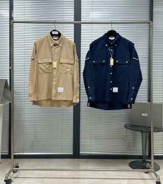 톰브라운 네이비 남성 의류 레플리카 46625 Thom Browne Long Sleeve