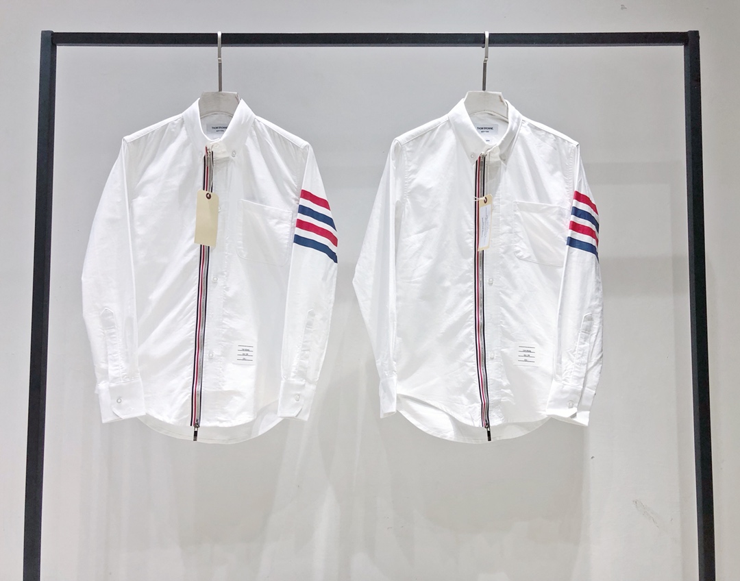 톰브라운 블루 남성 셔츠 레플리카 46635 Thom Browne Long Sleeve