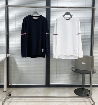 톰브라운 브라운 남성 반팔 티셔츠 레플리카 46681 Thom Browne Long Sleeve
