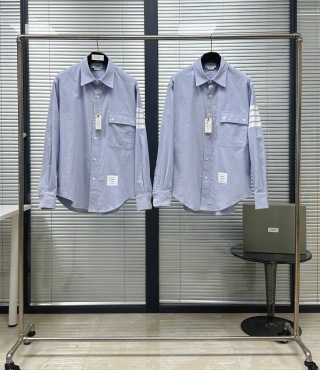 톰브라운 화이트 남성 셔츠 레플리카 46686 Thom Browne Long Sleeve