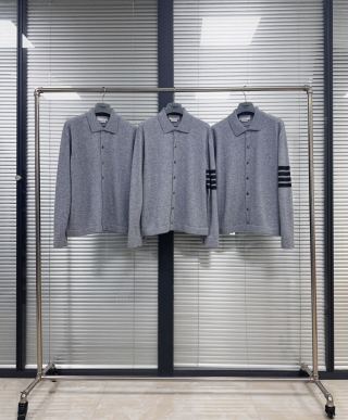 톰브라운 캐시미어 그레이 남성 니트 레플리카 46726 Thom Browne