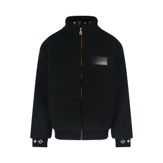 루이비통 2026SS 가죽 테디베어 블랙 남성 자켓 레플리카 46970 Louis Vuitton