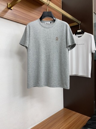 브루넬로쿠치넬리 남성 반팔 SS 47955 Brunello Cucinelli T Shirt