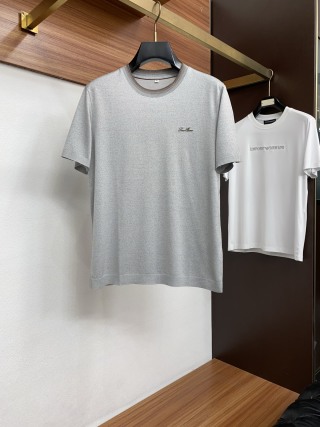 로로피아나 남성 반팔 26SS 48043 Loro Piana T Shirt