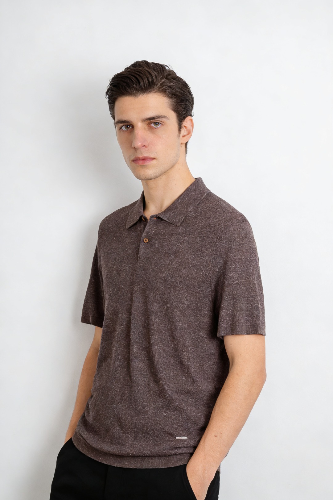 로로피아나 남성 반팔 26SS 48064 Loro Piana T Shirt