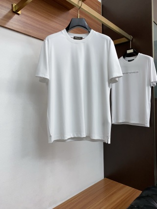 로로피아나 남성 반팔 26SS 48108 Loro Piana T Shirt