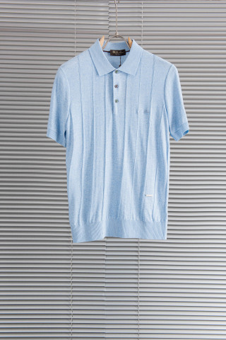 로로피아나 남성 반팔 26SS 48123 Loro Piana T Shirt