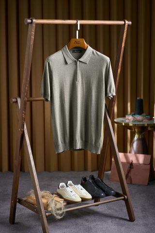 로로피아나 남성 반팔 48129 Loro Piana T Shirt