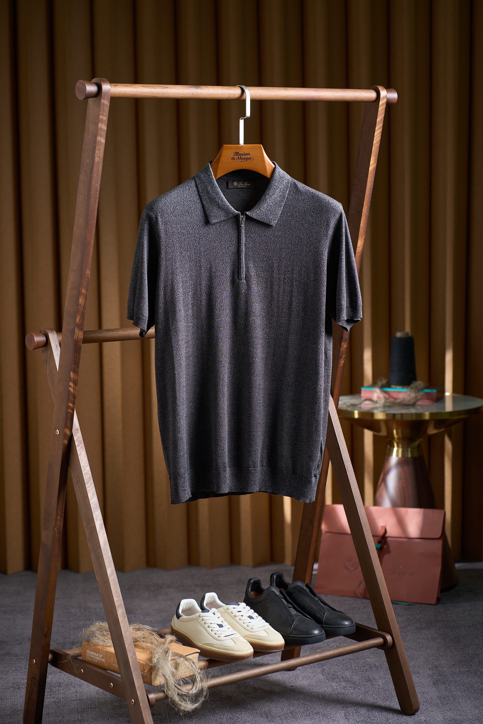 로로피아나 남성 반팔 48130 Loro Piana T Shirt