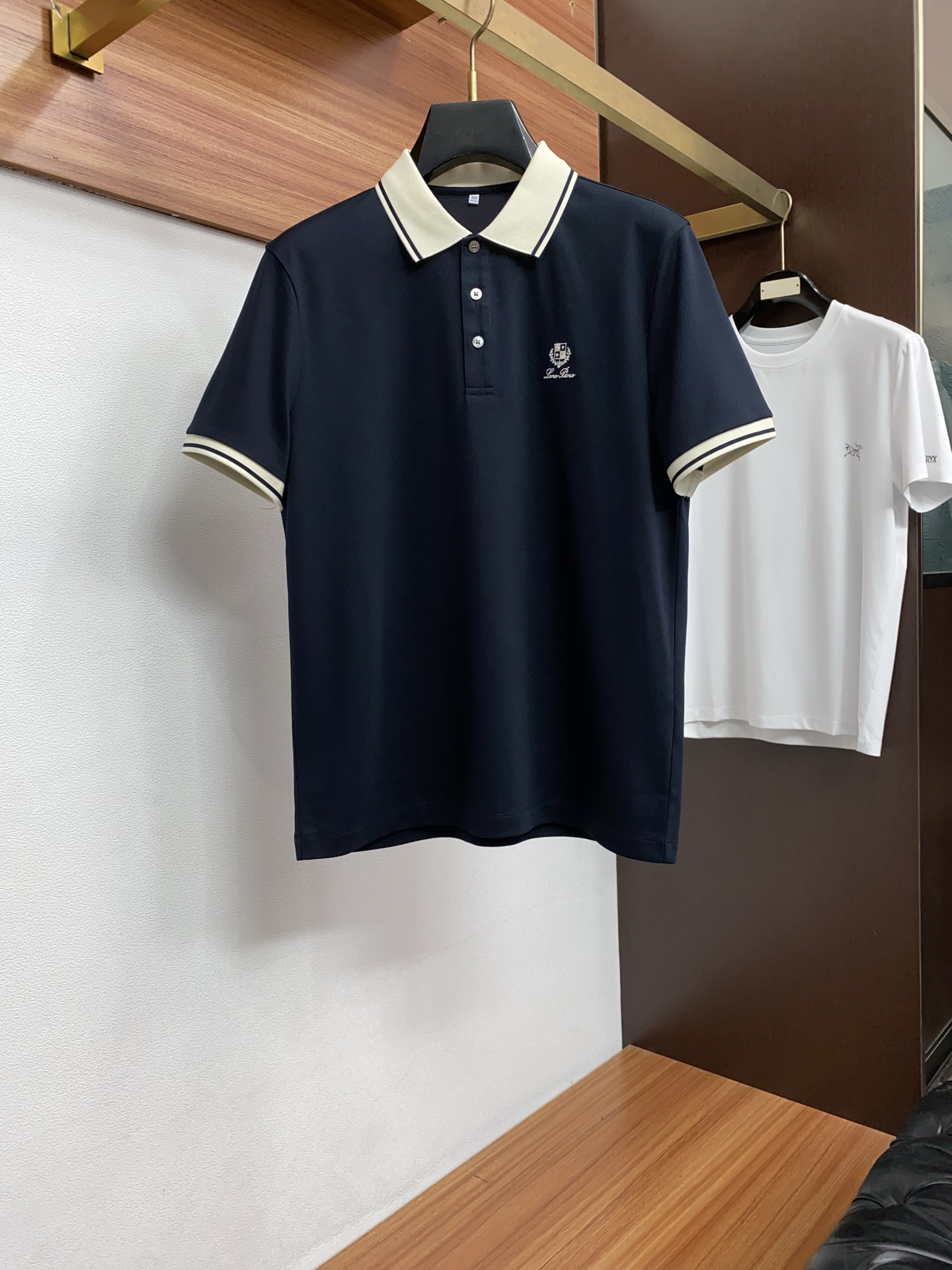로로피아나 남성 반팔 48151 Loro Piana T Shirt
