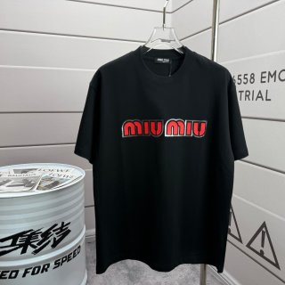 미우미우 남여공용 반팔 SS 48963 Miu Miu T Shirt