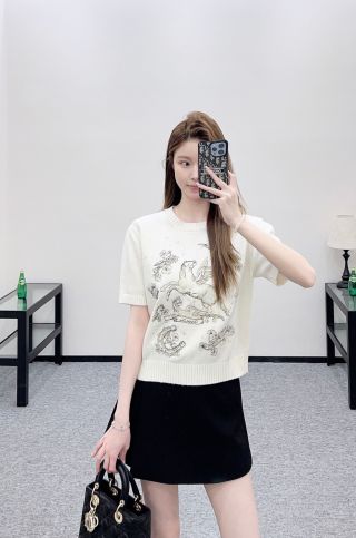 디올 여성 반팔 캐시미어 51438 Dior Women T Shirt