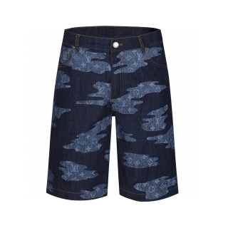 루이비통 데님 집업 콜라보 반바지 5190 Louis Vuitton Shorts