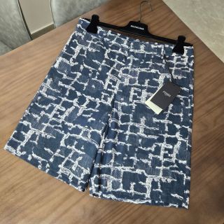 2024SS 프린트 린넨 반바지 5205 Fendi Shorts