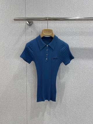 미우미우 여성 반팔 26SS 52307 Miu Miu Women T Shirt