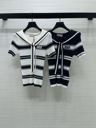 미우미우 여성 반팔 SS 52325 Miu Miu Women T Shirt