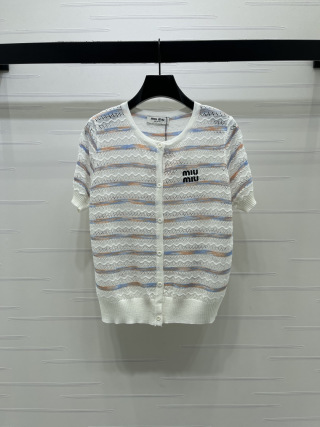 미우미우 여성 반팔 SS 52326 Miu Miu Women T Shirt