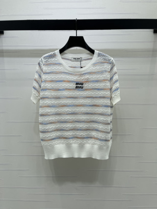 미우미우 여성 반팔 SS 52328 Miu Miu Women T Shirt