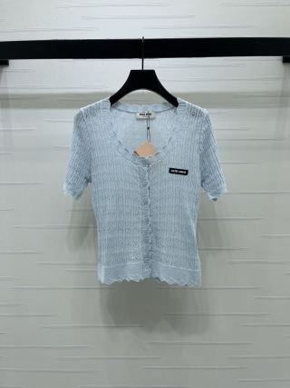 미우미우 여성 반팔 SS 52333 Miu Miu Women T Shirt