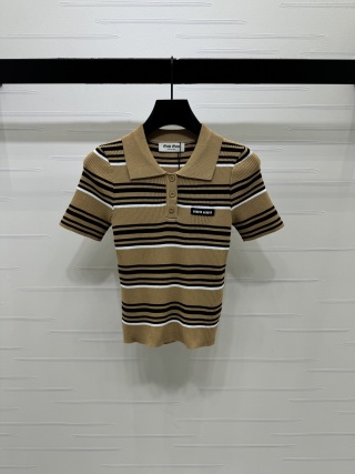 미우미우 여성 반팔 SS 52338 Miu Miu Women T Shirt