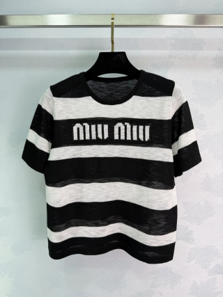 미우미우 여성 반팔 52361 Miu Miu Women T Shirt