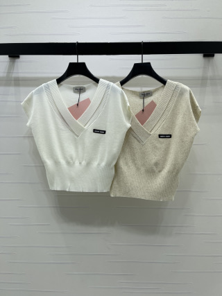 미우미우 여성 반팔 SS 52431 Miu Miu Women T Shirt