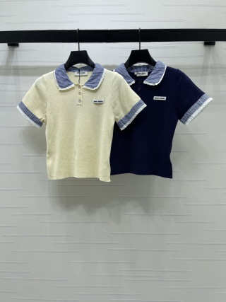 미우미우 여성 반팔 52435 Miu Miu Women T Shirt
