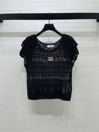 미우미우 여성 반팔 SS 52436 Miu Miu Women T Shirt